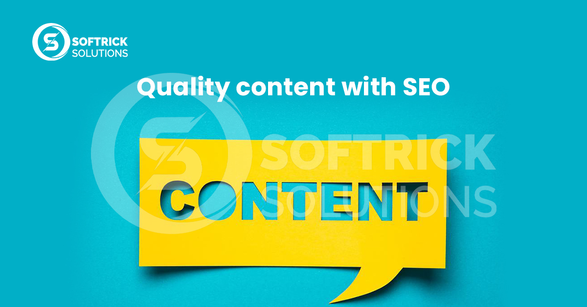 Quality content with SEO