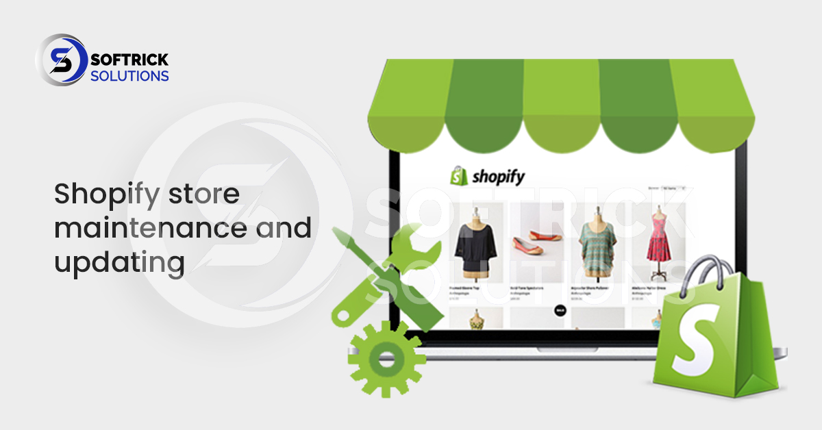 Shopify store maintenance and updating