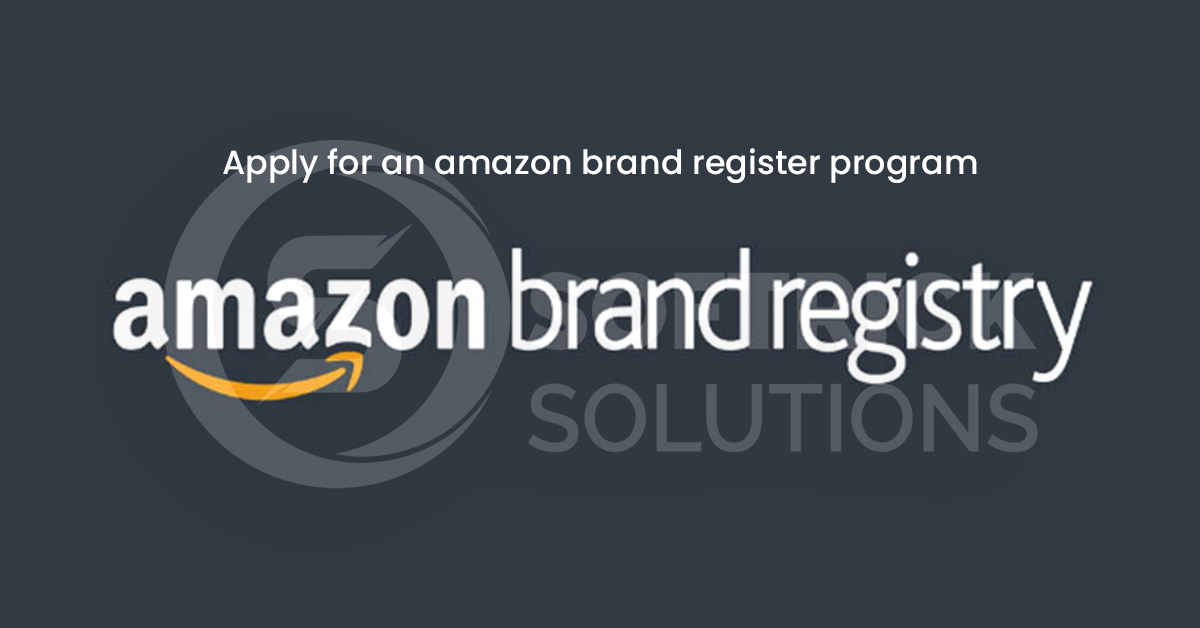apply for an amazon brand register program