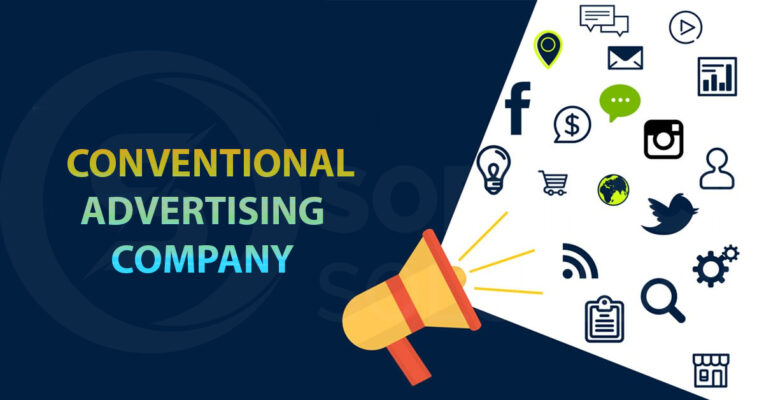 Conventional advertising company